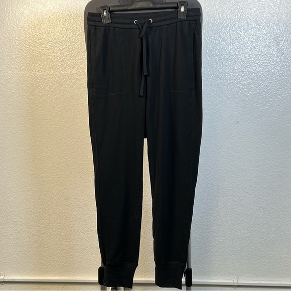 Barefoot Dreams Women’s Black 100% Cotton Sweatpants Size S - Picture 1 of 10